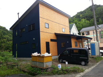 南江間G邸手づくりハウスいよいよ終盤