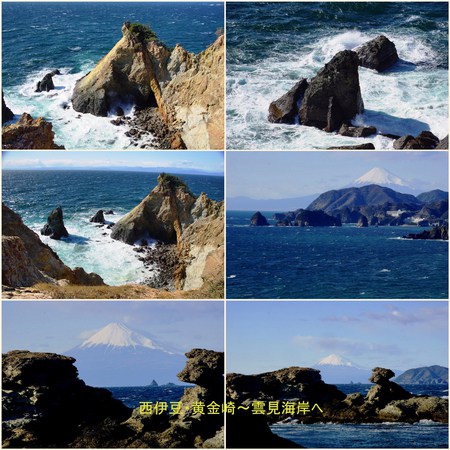 写真撮影!!西伊豆・黄金崎~松崎・雲見へ