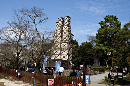 世界遺産登録以来の反射炉へ 世界遺産登録以来の反射炉へ