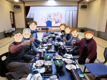 年相応の楽しみ!!昨夜の食事会 年相応の楽しみ!!昨夜の食事会