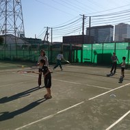 親子テニスイベントinミニナール横浜