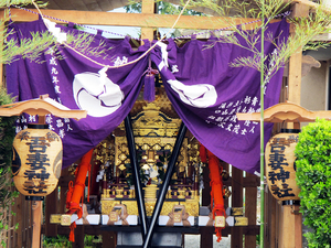 蹴鞠奉納 大祭準備 蹴鞠奉納 大祭準備