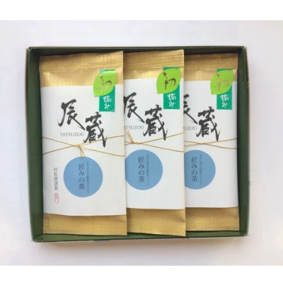 新茶 辰蔵【TATSUZOU】匠みの茶(1500円×100g3本セット箱入り) 新茶 辰蔵【TATSUZOU】匠みの茶(1500円×100g3本セット箱入り)