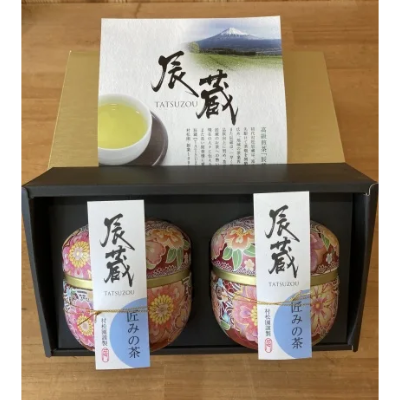 新茶 辰蔵【TATSUZOU】 匠みの茶(1500円×80g2本セット缶入り) 新茶 辰蔵【TATSUZOU】 匠みの茶(1500円×80g2本セット缶入り)