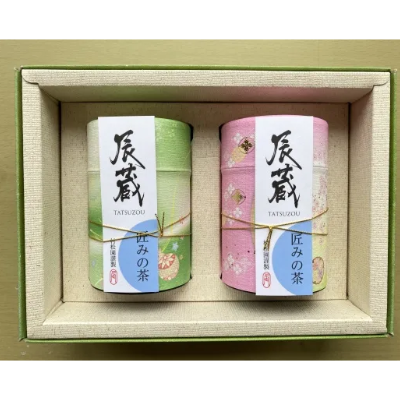 新茶 辰蔵【TATSUZOU】匠みの茶(1500円×100g2本セット和紙缶入り) 新茶 辰蔵【TATSUZOU】匠みの茶(1500円×100g2本セット和紙缶入り)