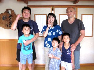 お宿は松崎の「炉ばた館」さん