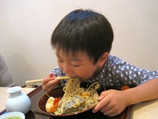 みんなでお蕎麦