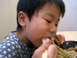 みんなでお蕎麦