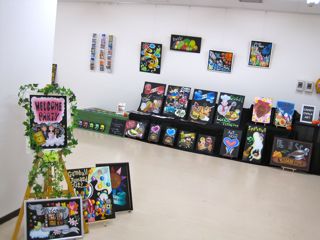 チョークアート展★明日まで!
