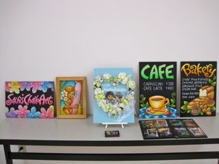 チョークアート展★明日まで!