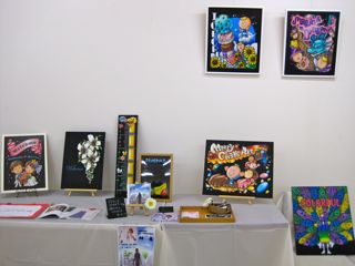 チョークアート展★明日まで!