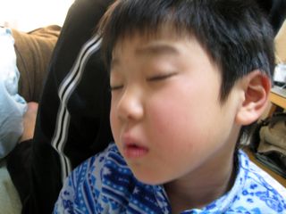 そんなに眠いんだね。ふふ。