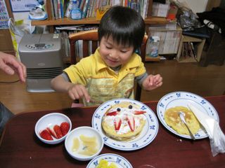 帰ってきたジョーとケーキ
