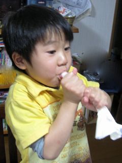 帰ってきたジョーとケーキ