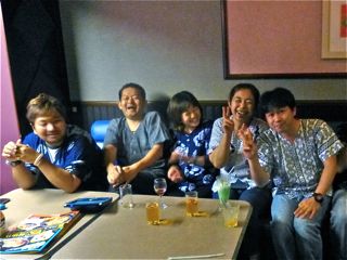 一挙に魚がしシャツの会(二次会〜果てまで)
