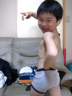 はしゃいじゃって。