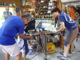 FAROで初吹きガラス体験!