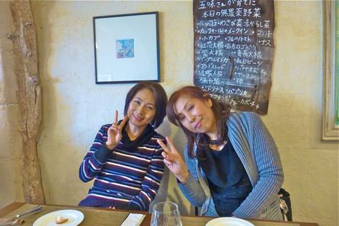 3人でランチデートしちゃった
