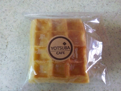 YOTSUBA　CAFEのワッフル