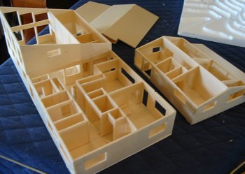 建築の模型