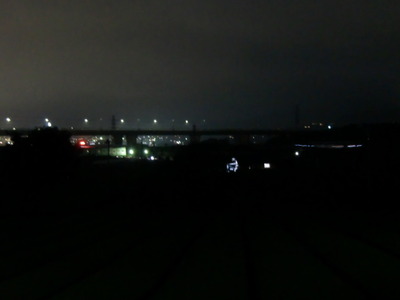 夜の茶工場