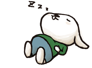 今日は寝てばかり‥でした