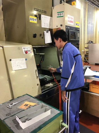 #門池中学校 #職場体験来社 #門池中学校 #職場体験来社
