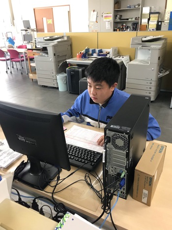 #門池中学校 #職場体験来社 #門池中学校 #職場体験来社