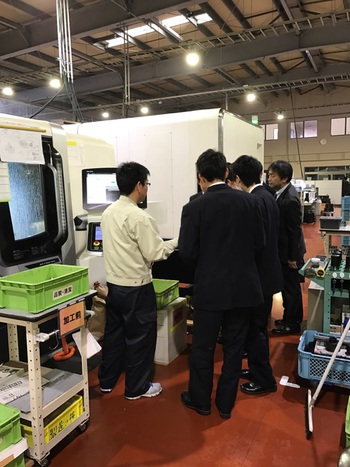 ☆高校生が工場見学に来社☆ ☆高校生が工場見学に来社☆