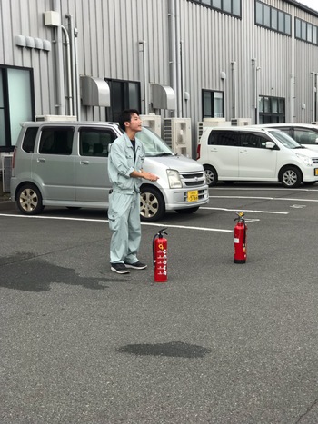 『防災訓練』を行いました 『防災訓練』を行いました