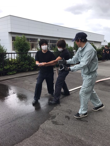『防災訓練』を行いました 『防災訓練』を行いました