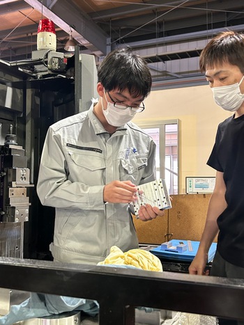 【沼津工業高校・インターシップ生】来社 【沼津工業高校・インターシップ生】来社