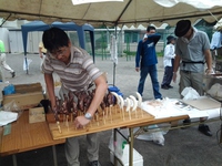 三島市;徳倉地域では、第6区町内会まで一緒に参加して盛大な夏祭り