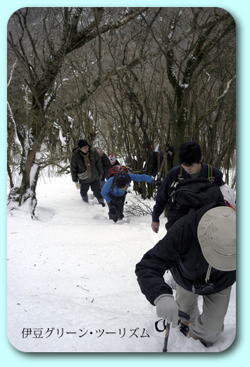 思った以上に雪は深い