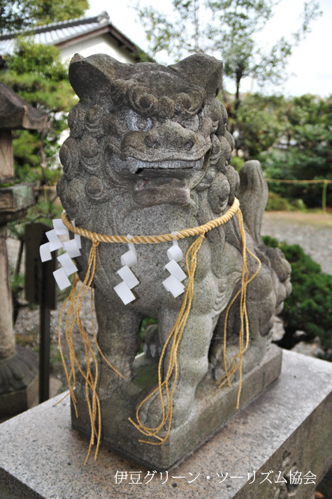 刺田比古神社の狛犬