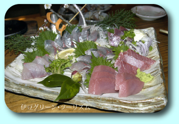 西伊豆に負けない魚の美味さ・・