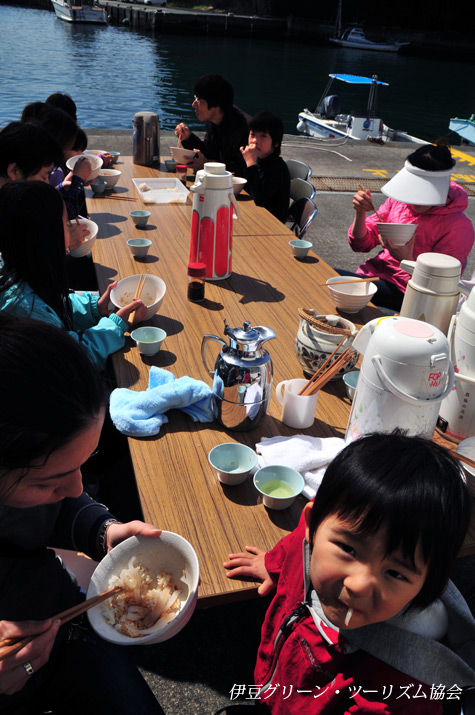 漁師ぶっかけ丼、完成