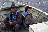 マハタとオニカサゴ。釣りは楽しいな
