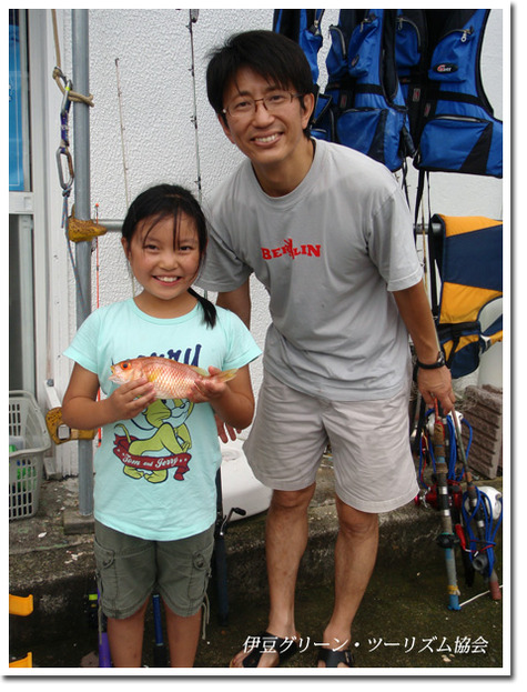 松井さん親子で漁師体験