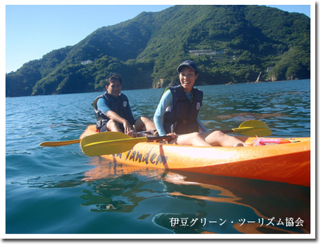 森本さん夫婦_仲田&バルさん、シーカヤック