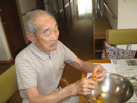 びわのデザート