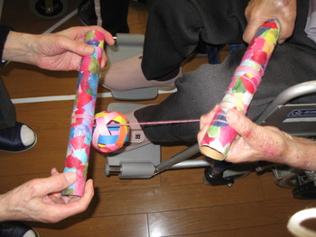 手作り☆巻き巻きゲーム
