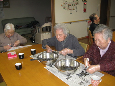 佃煮に使う昆布きり
