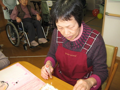 ちぎり絵を使い紙芝居の作成
