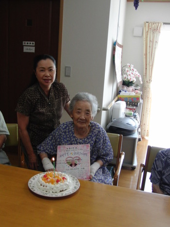 8月生まれのお誕生会