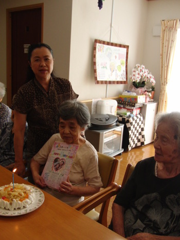 8月生まれのお誕生会