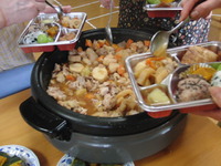 2人3脚の敬老会
