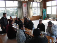 富士市境熊野神社新年祈願祭に当番班として参加しました