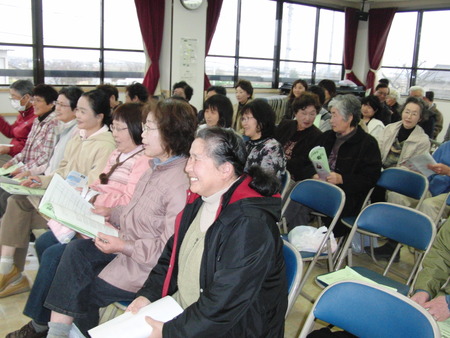 浮島地区男女共同参画講演会で講師・認知症と予防術