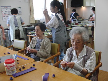 作業療法・作品づくり